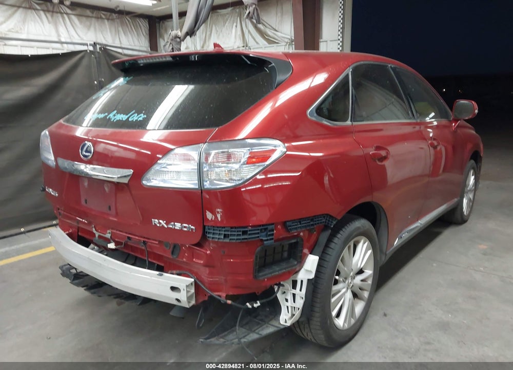 2010 LEXUS RX 450H VIN: JTJZB1BA0A2003898