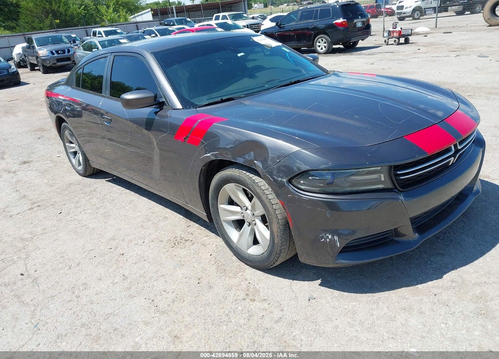 2016 DODGE CHARGER SE VIN: 2C3CDXBG9GH180478