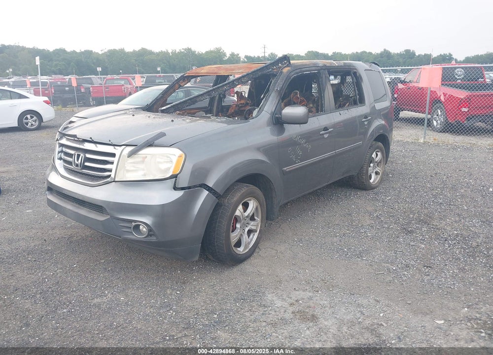 2012 HONDA PILOT EX-L VIN: 5FNYF4H75CB003704