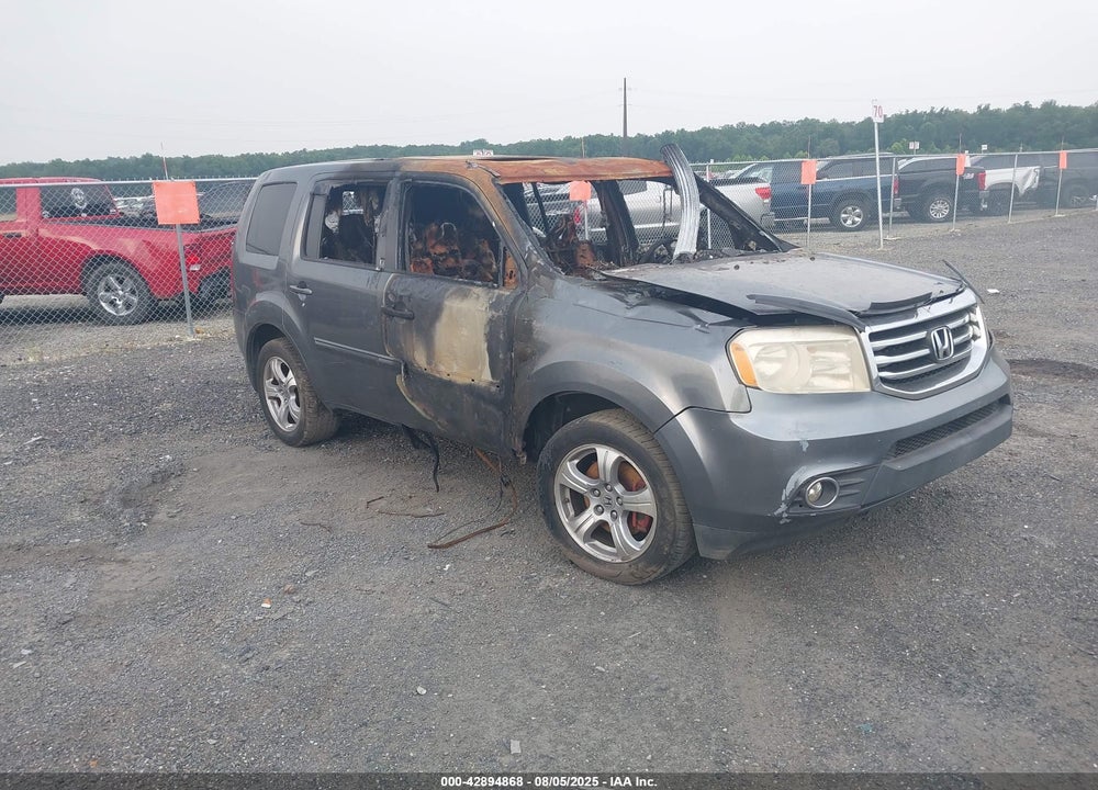 2012 HONDA PILOT EX-L VIN: 5FNYF4H75CB003704