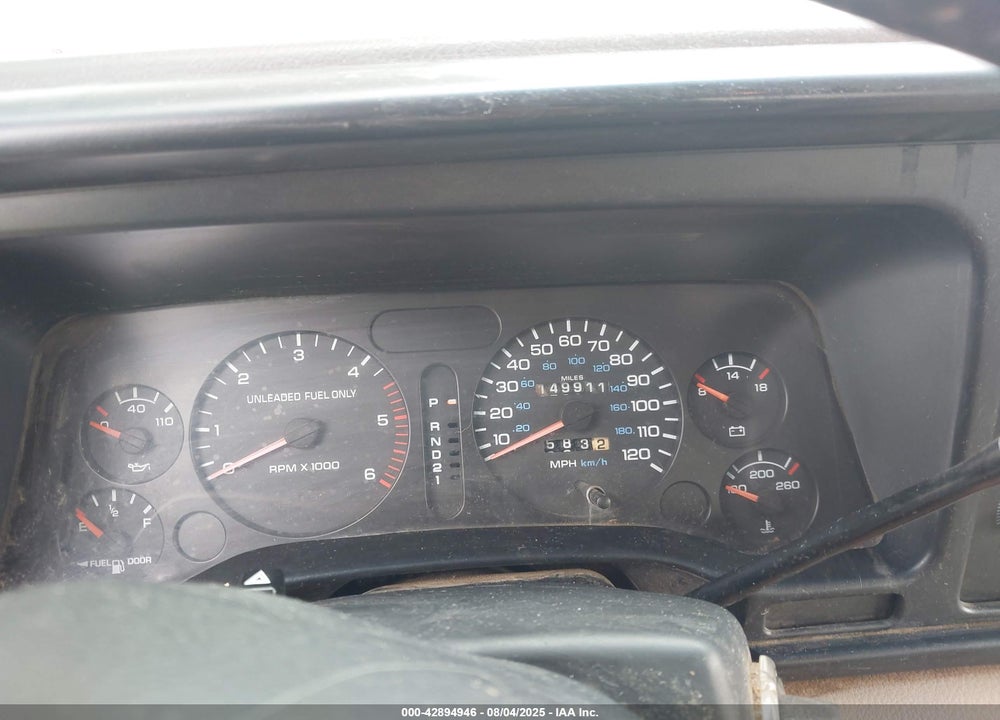 1997 DODGE RAM 2500 ST VIN: 3B7KF23W4VM518989