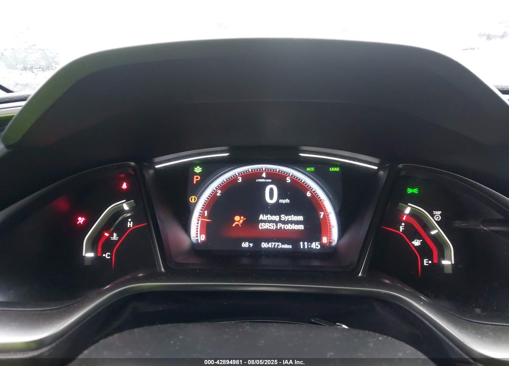 2021 HONDA CIVIC VIN: SHHFK7H90MU209177