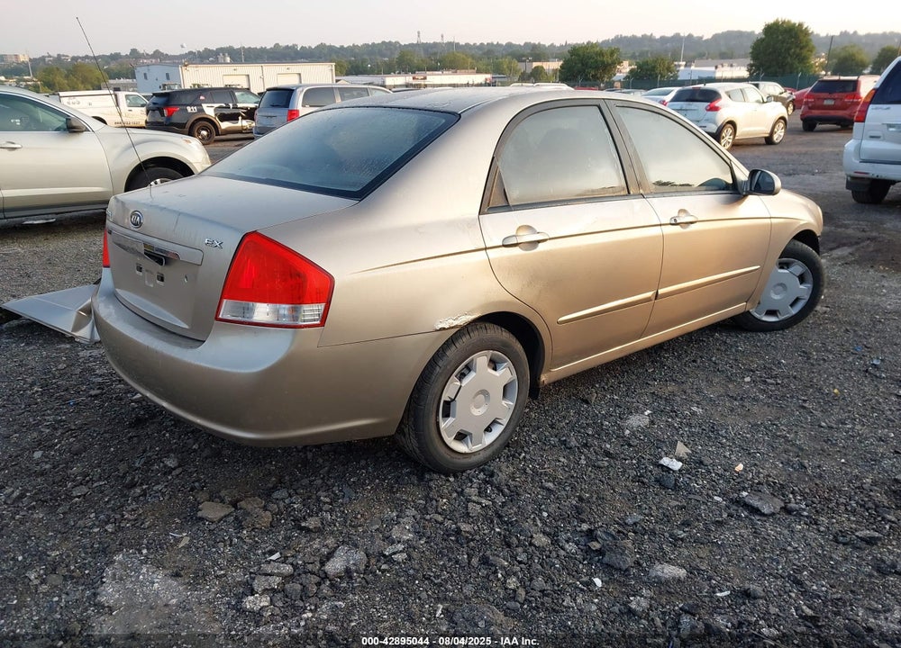 2007 KIA SPECTRA VIN: KNAFE121175407925