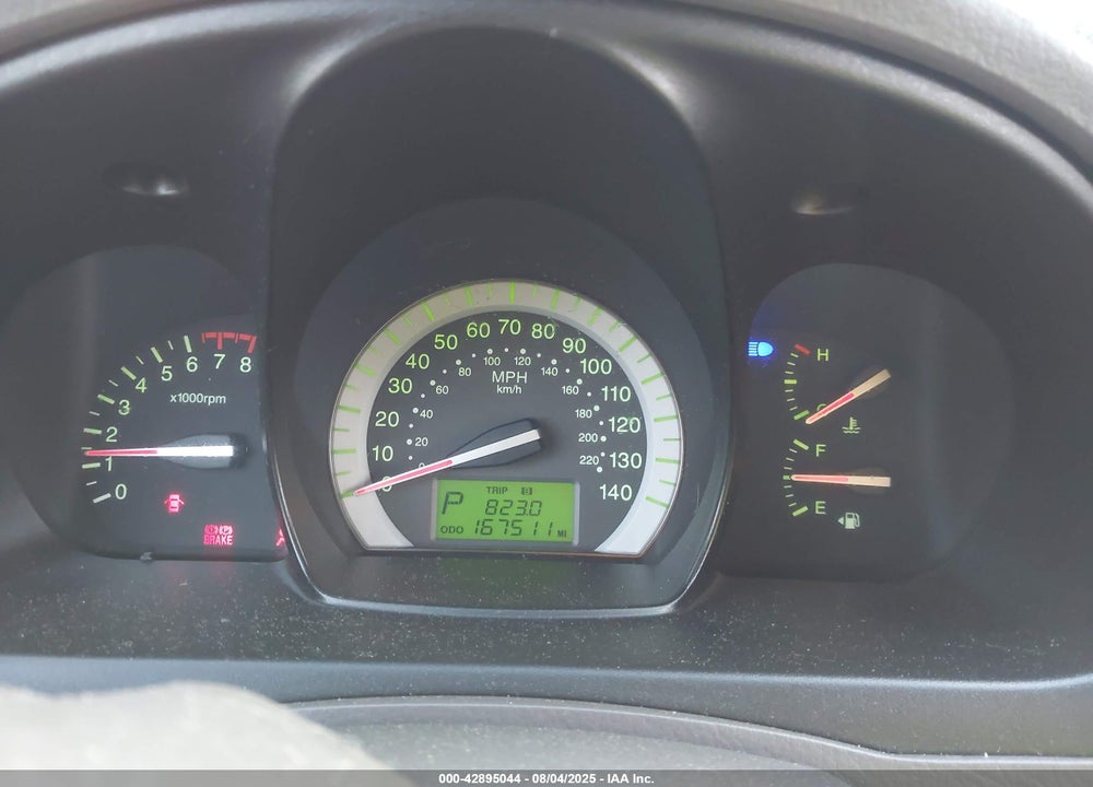 2007 KIA SPECTRA VIN: KNAFE121175407925