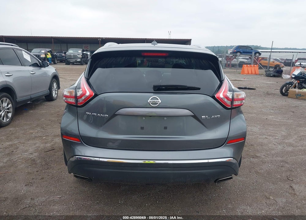 2016 NISSAN MURANO VIN: 5N1AZ2MH0GN105992