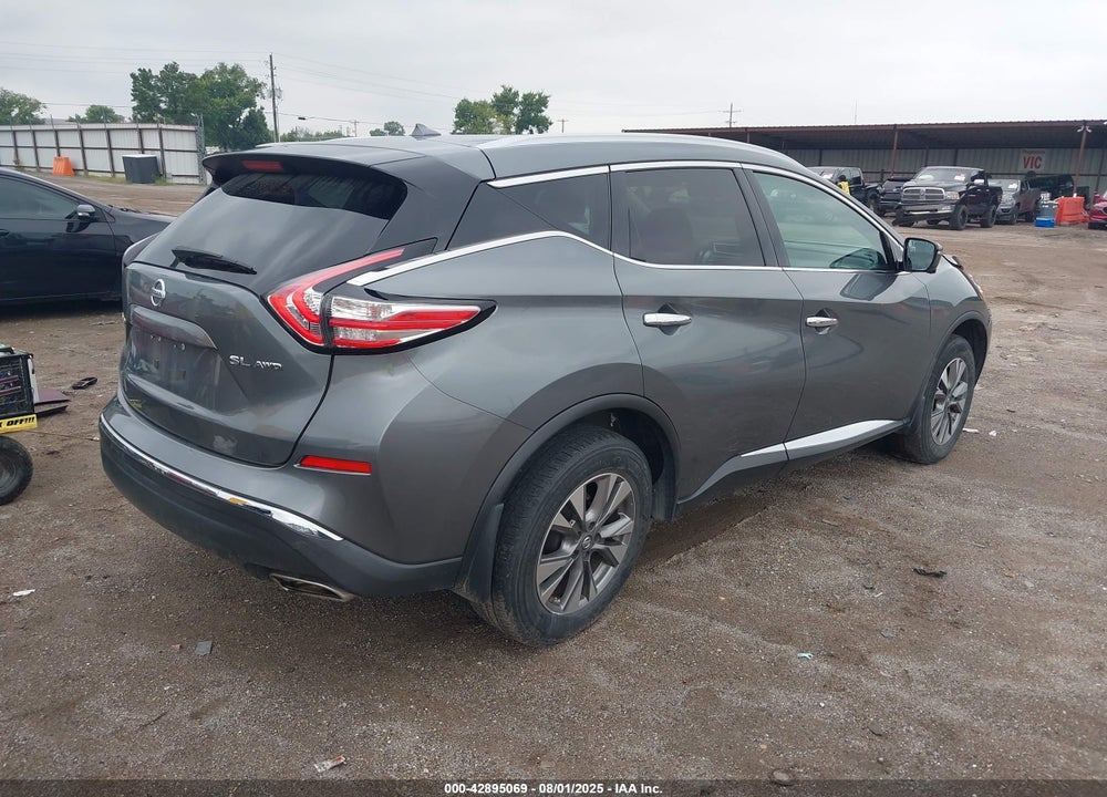 2016 NISSAN MURANO VIN: 5N1AZ2MH0GN105992