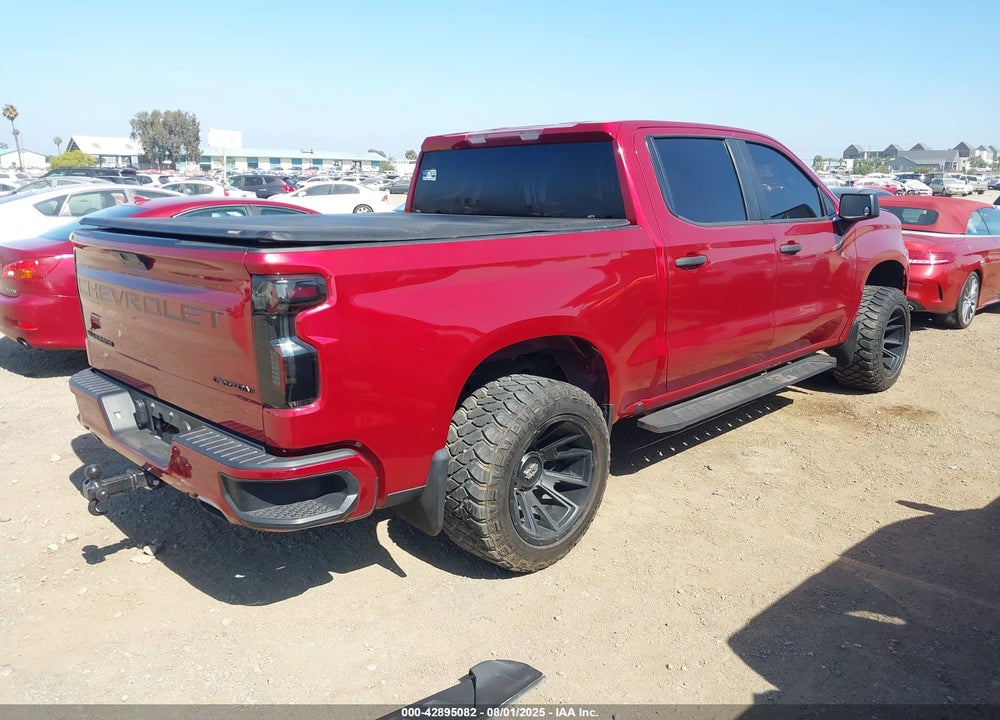 2020 CHEVROLET SILVERADO 1500 2WD SHORT BED CUSTOM VIN: 3GCPWBEF9LG193397