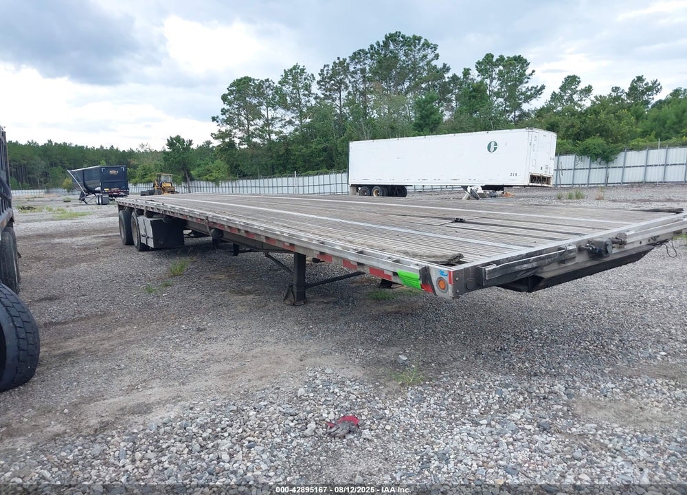 2000 ACTION EQUIPMENT FLATBED TRAILER VIN: 1A92F4829YM277257