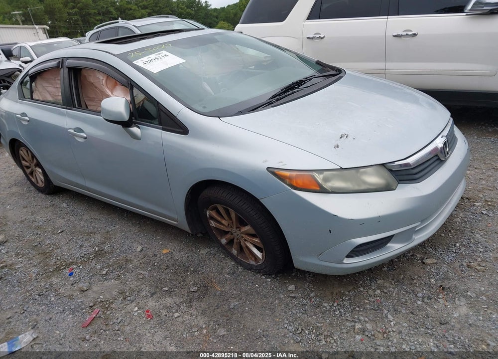 2012 HONDA CIVIC VIN: 19XFB2F89CE038190