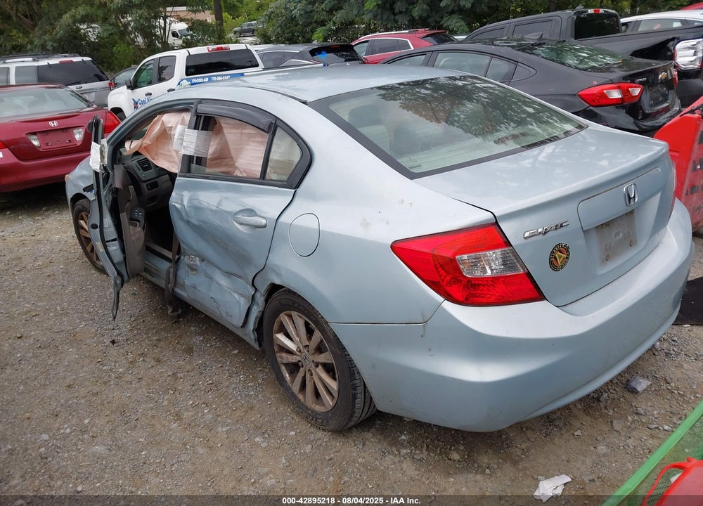 2012 HONDA CIVIC VIN: 19XFB2F89CE038190