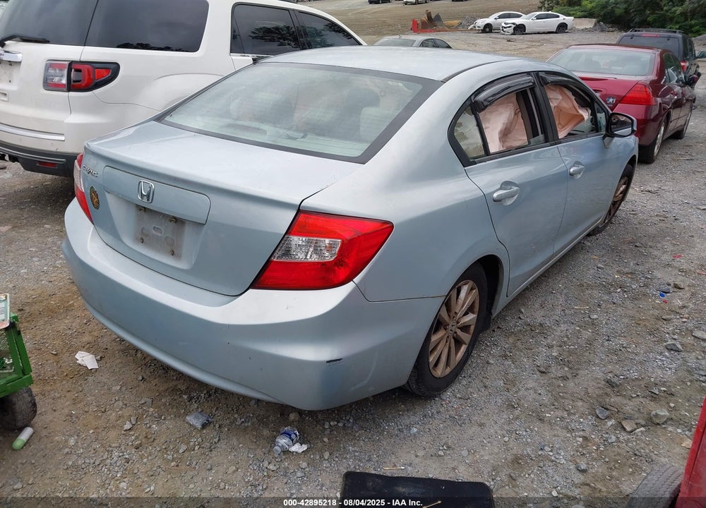 2012 HONDA CIVIC VIN: 19XFB2F89CE038190