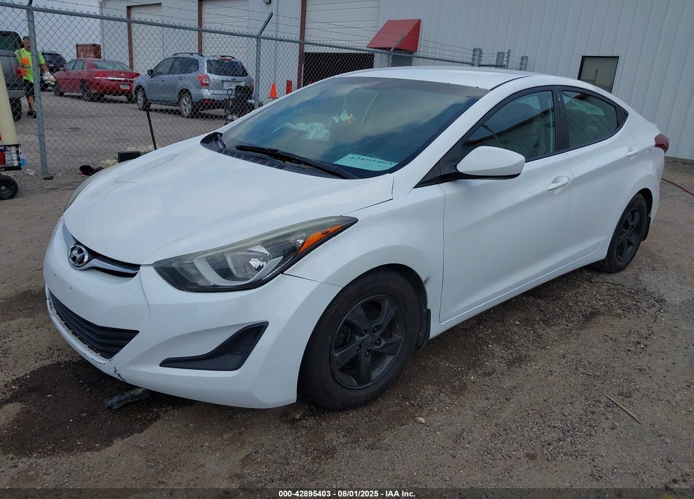 2015 HYUNDAI ELANTRA SE VIN: 5NPDH4AE4FH641031