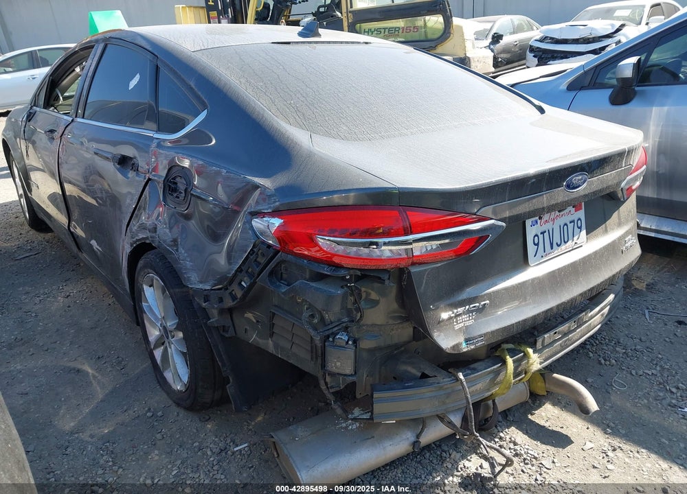 2019 FORD FUSION VIN: 3FA6P0LUXKR285643