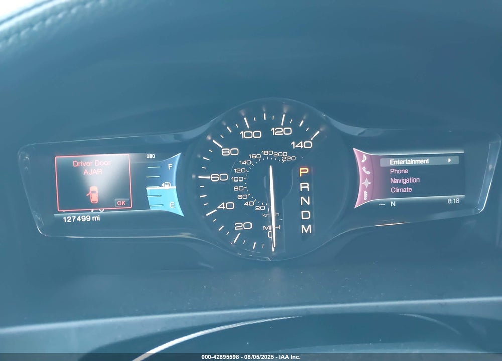 2011 LINCOLN MKX VIN: 2LMDJ6JK9BBJ22732