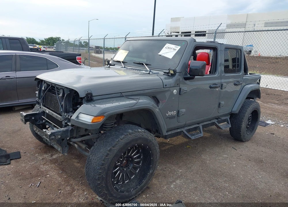 2019 JEEP WRANGLER UNLIMITED VIN: 1C4HJXDN5KW587276