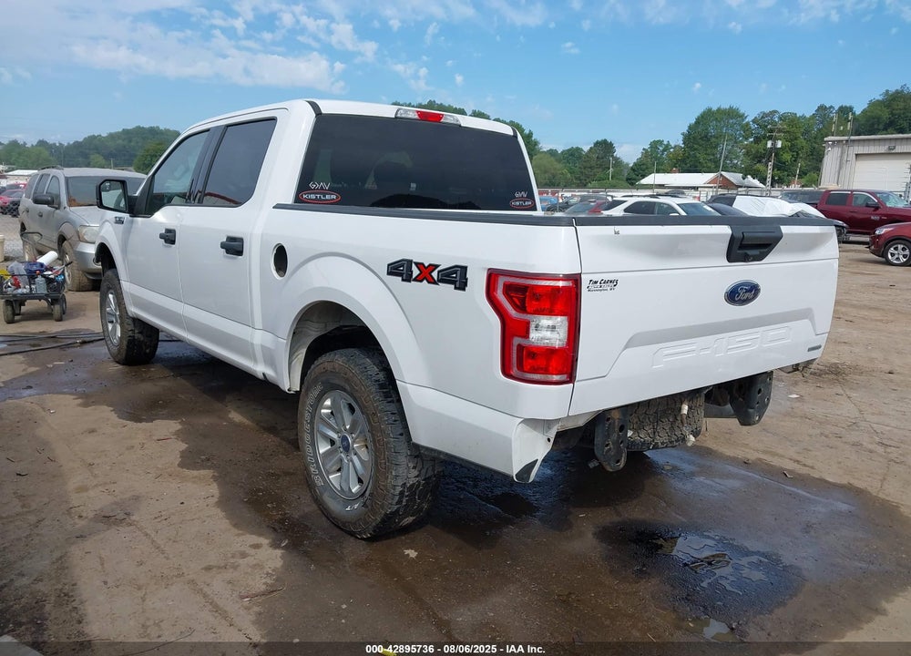 2018 FORD F-150 VIN: 1FTEW1EG5JKF15596
