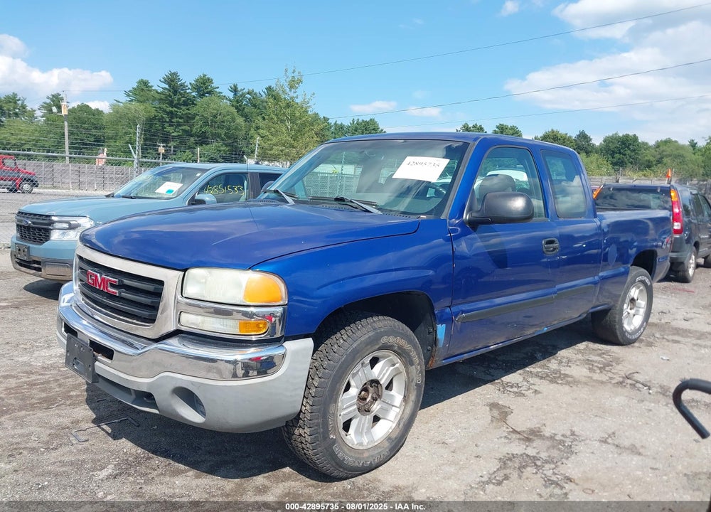 2004 GMC SIERRA 1500 VIN: 1GTEK19T24E255115