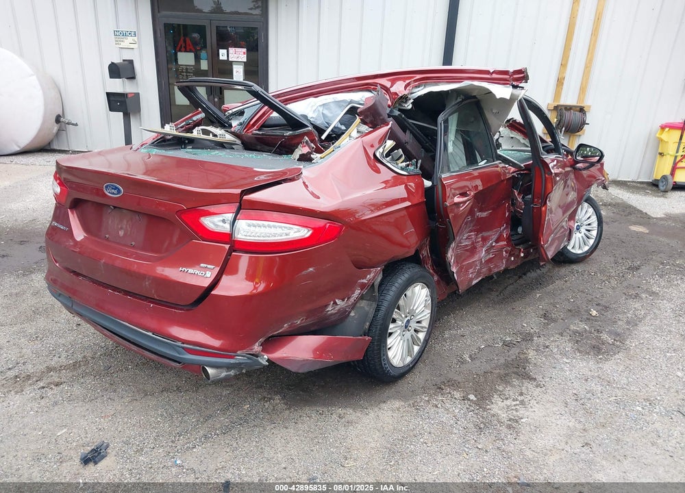 2014 FORD FUSION HYBRID SE VIN: 3FA6P0LU2ER172516