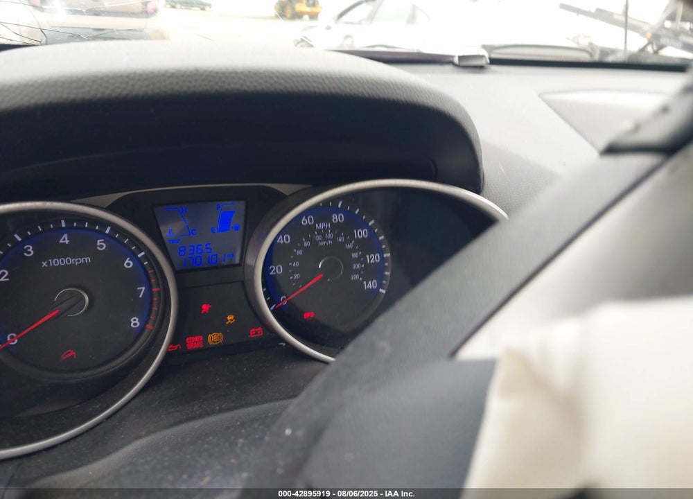 2013 HYUNDAI TUCSON VIN: KM8JU3AC0DU595736