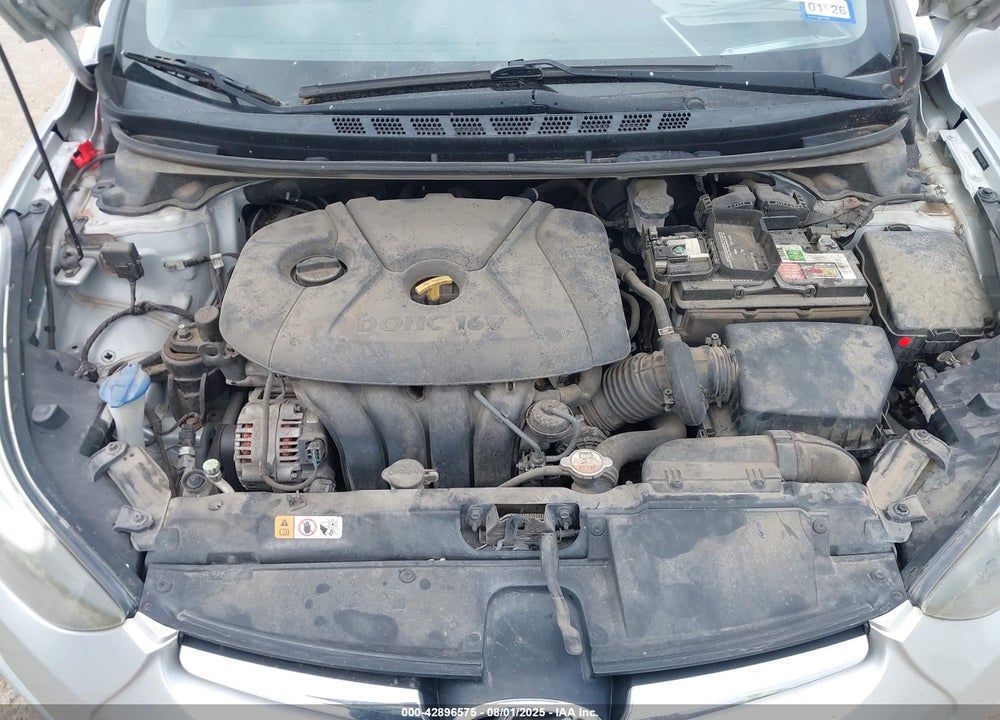 2016 HYUNDAI ELANTRA VIN: 5NPDH4AEXGH717191