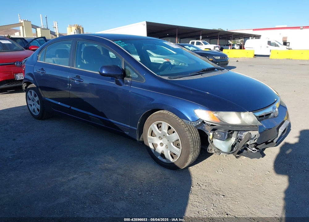 2006 HONDA CIVIC LX VIN: 1HGFA16586L054624