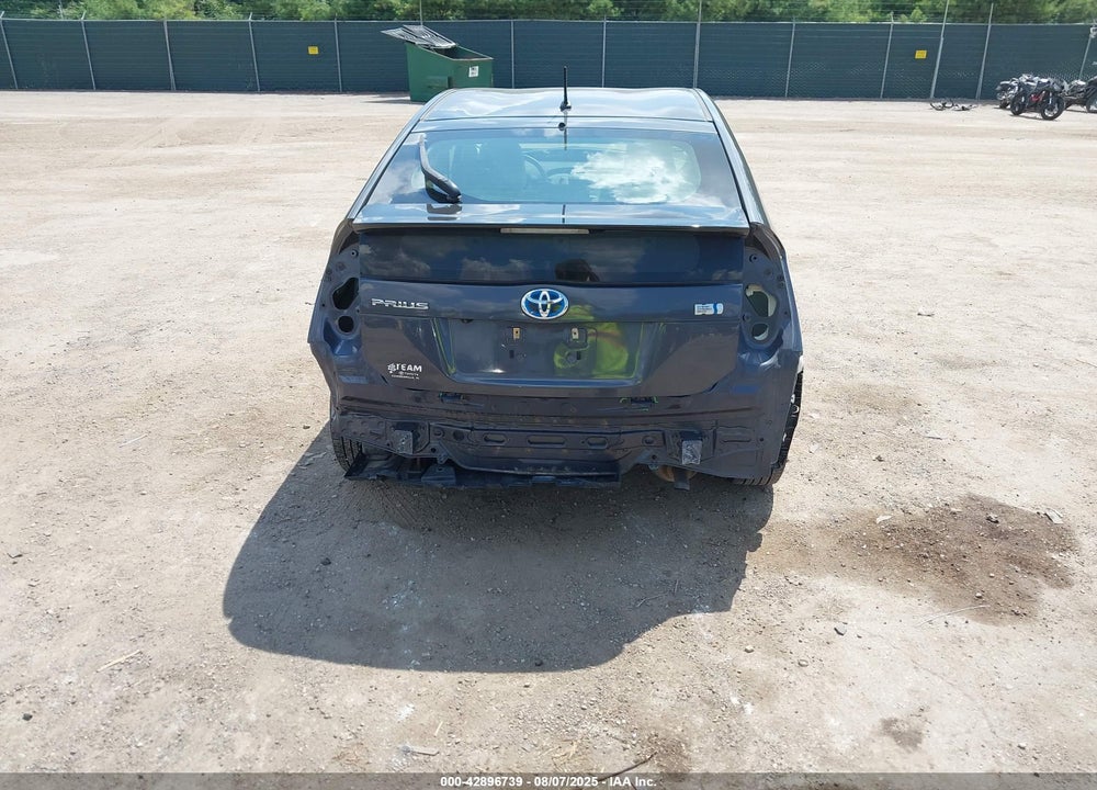 2015 TOYOTA PRIUS VIN: JTDKN3DU9F0476605