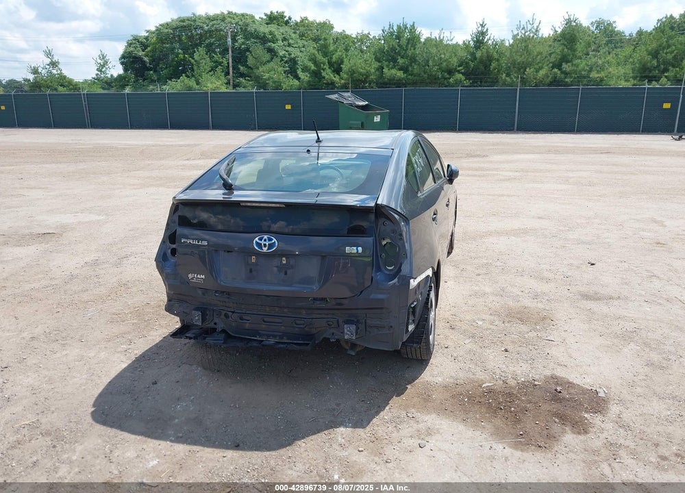 2015 TOYOTA PRIUS VIN: JTDKN3DU9F0476605