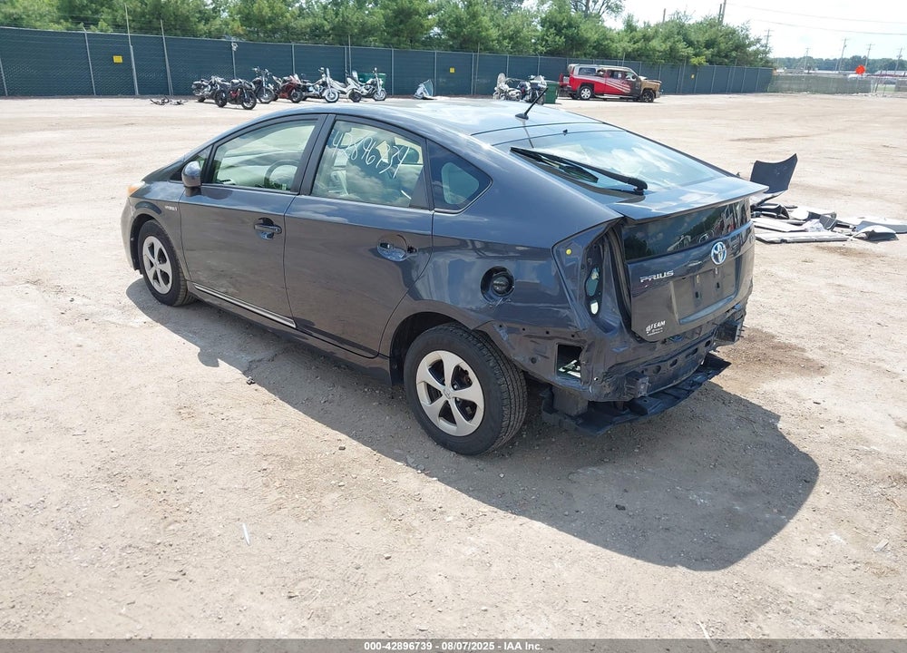 2015 TOYOTA PRIUS VIN: JTDKN3DU9F0476605