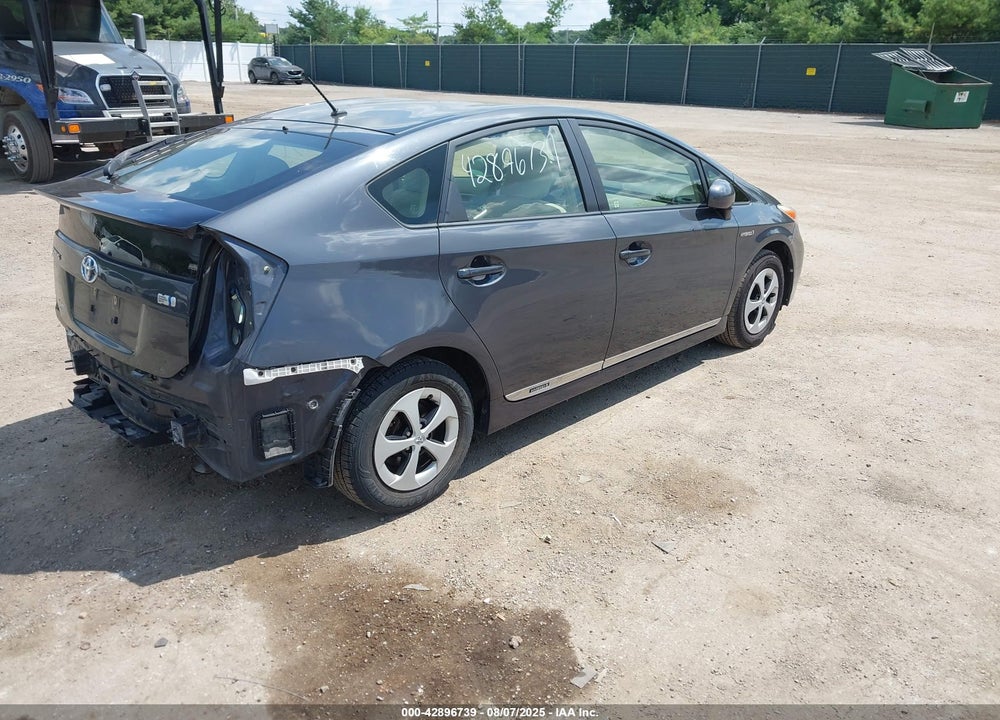 2015 TOYOTA PRIUS VIN: JTDKN3DU9F0476605