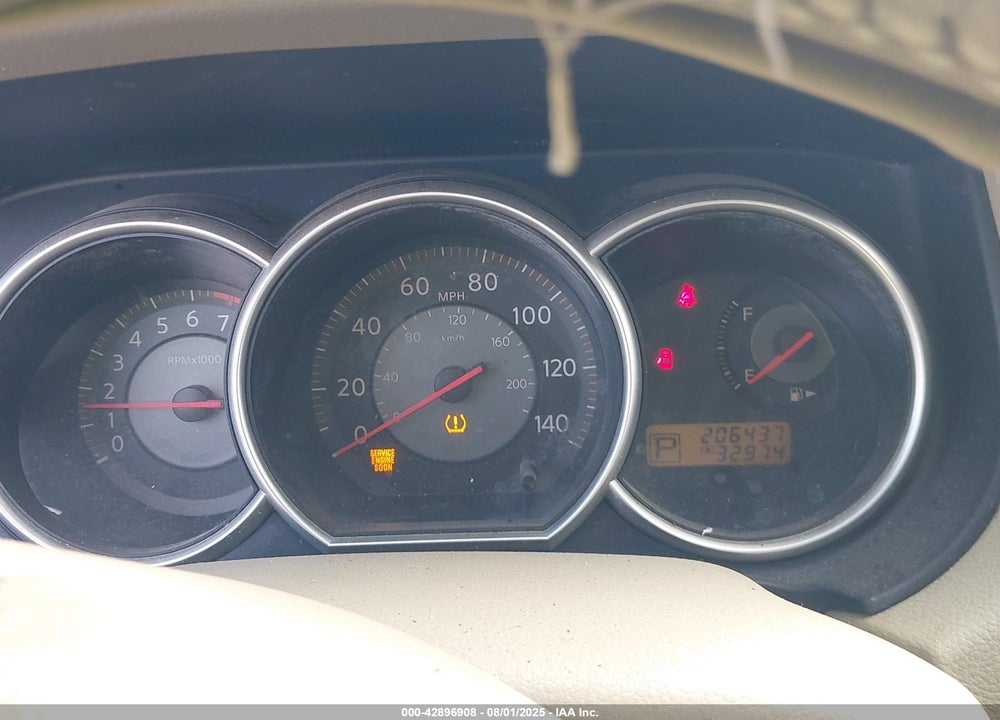 2007 NISSAN VERSA VIN: 3N1BC13E87L377740
