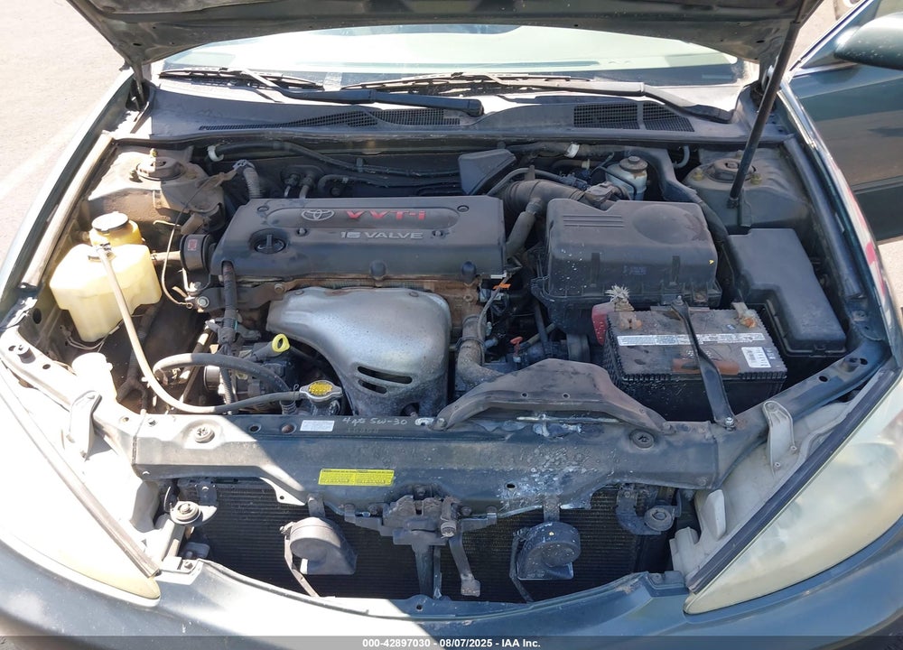 2004 TOYOTA CAMRY VIN: 4T1BE32K64U293116