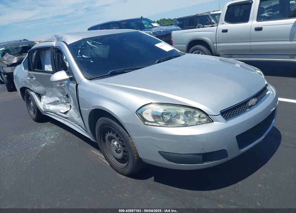 2014 CHEVROLET IMPALA LIMITED POLICE VIN: 2G1WD5E37E1169368