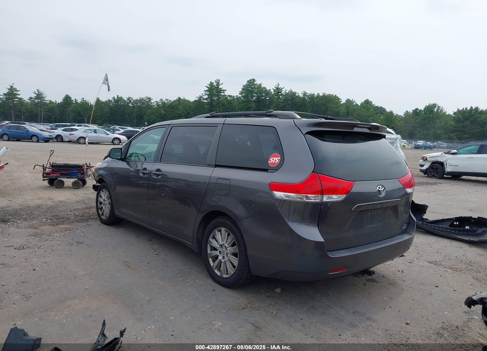 2012 TOYOTA SIENNA LE 7 PASSENGER VIN: 5TDJK3DC1CS042313
