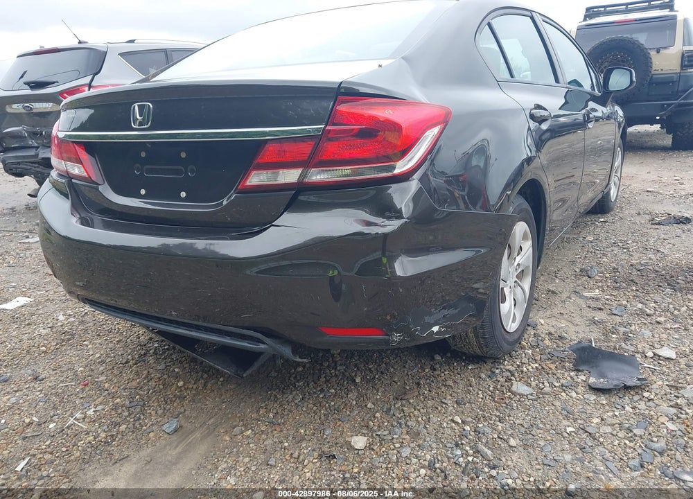2013 HONDA CIVIC LX VIN: 19XFB2F51DE075368