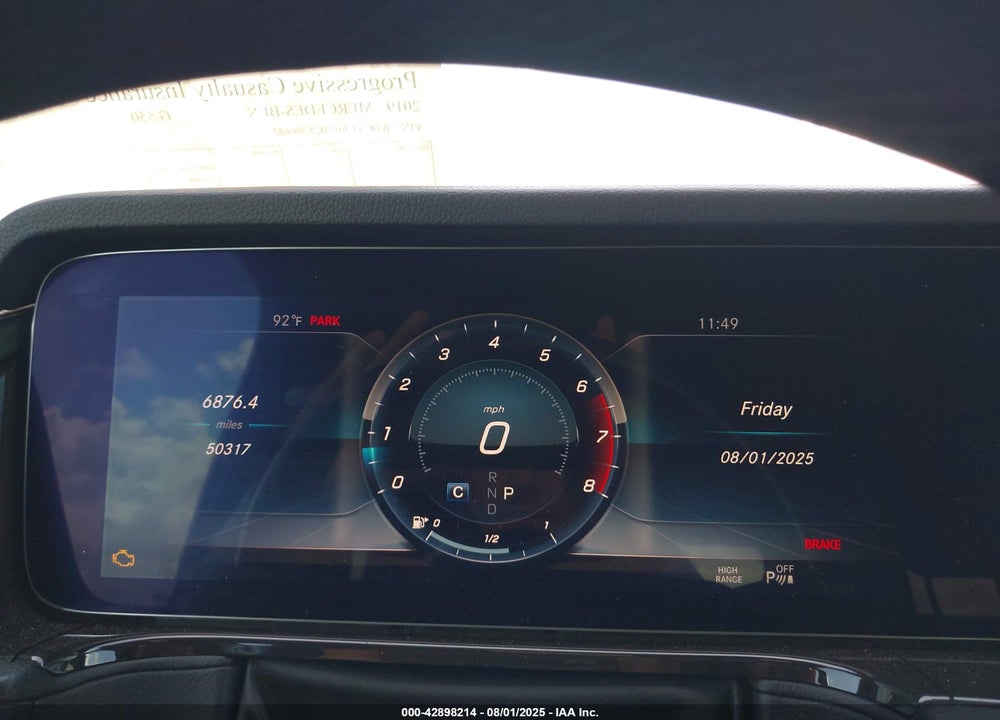 2019 MERCEDES-BENZ G-CLASS VIN: WDCYC6BJ3KX306682