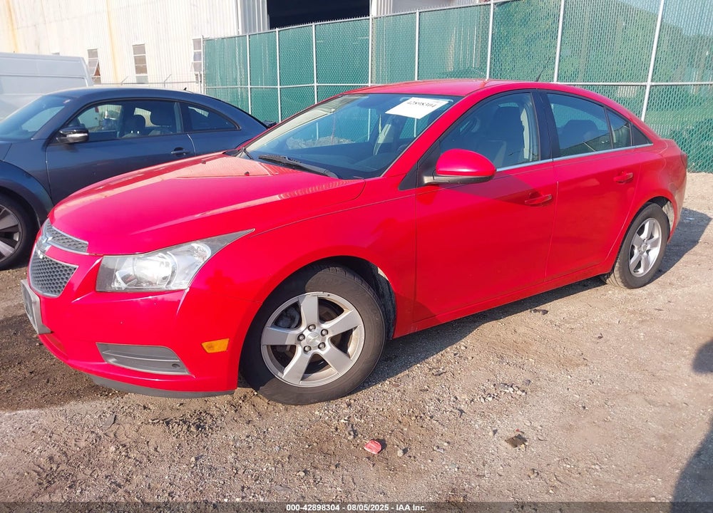 2014 CHEVROLET CRUZE 1LT AUTO VIN: 1G1PC5SB3E7470337