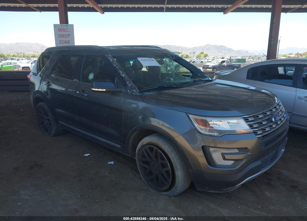 2017 FORD EXPLORER XLT VIN: 1FM5K8D87HGD64817