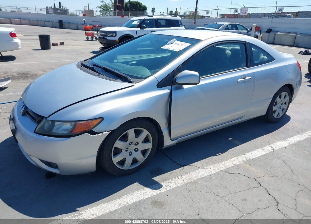 2007 HONDA CIVIC LX VIN: 2HGFG12657H514026