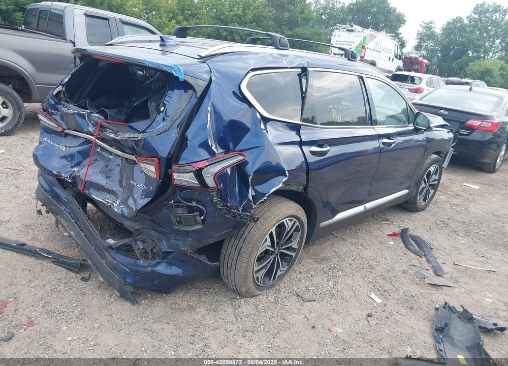 2020 HYUNDAI SANTA FE VIN: 5NMS3CAA6LH271125