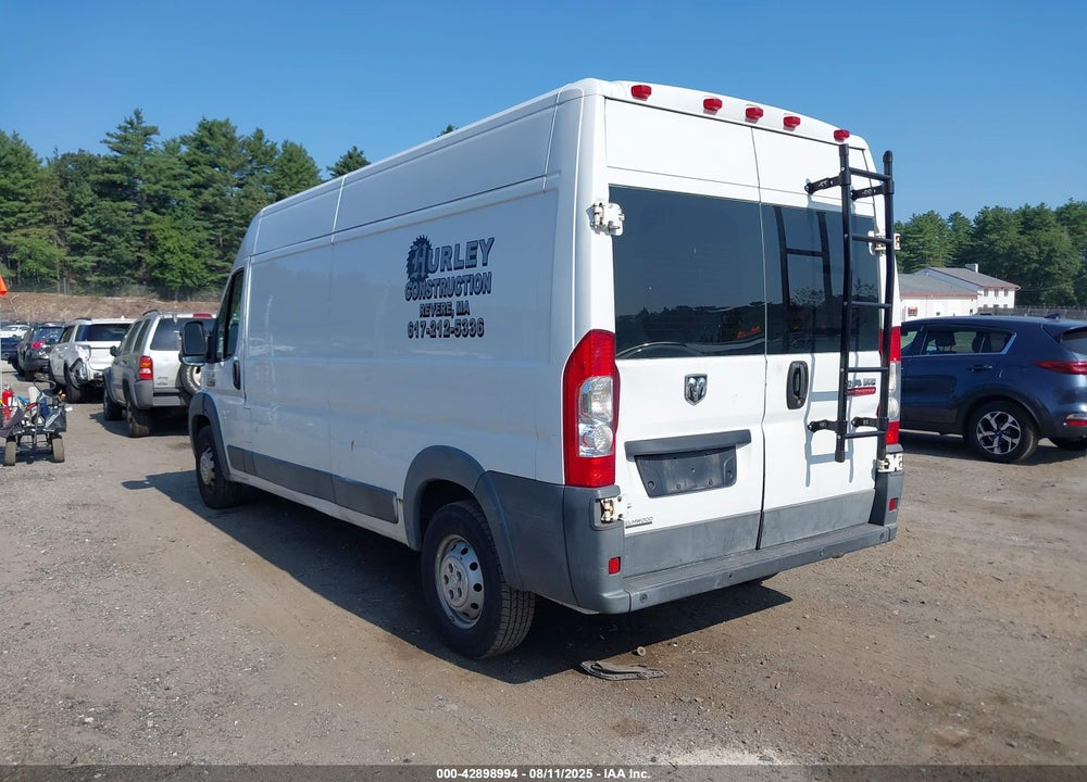 2014 RAM PROMASTER 2500 HIGH ROOF VIN: 3C6TRVDG6EE107180