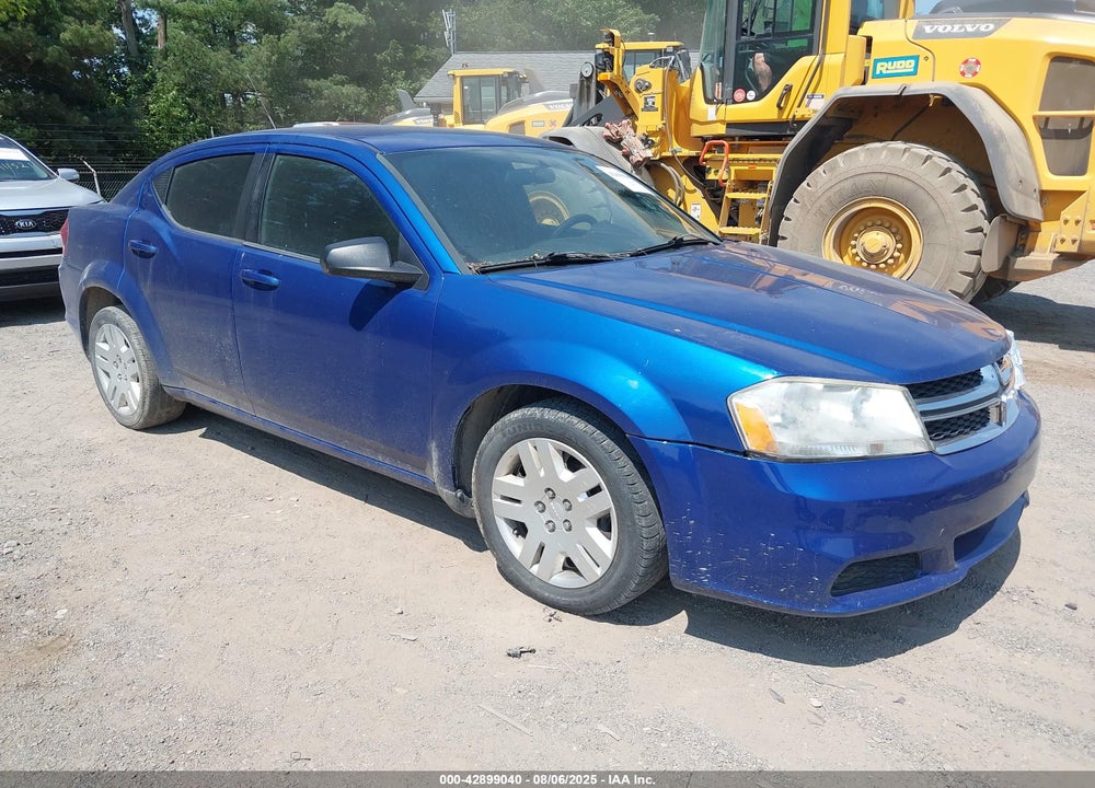2013 DODGE AVENGER SE VIN: 1C3CDZABXDN683201
