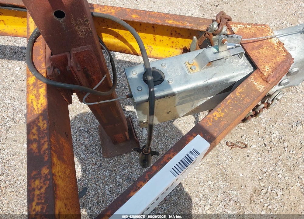 1987 DITCH WITCH TRAILER VIN: 16JF01420F1015351