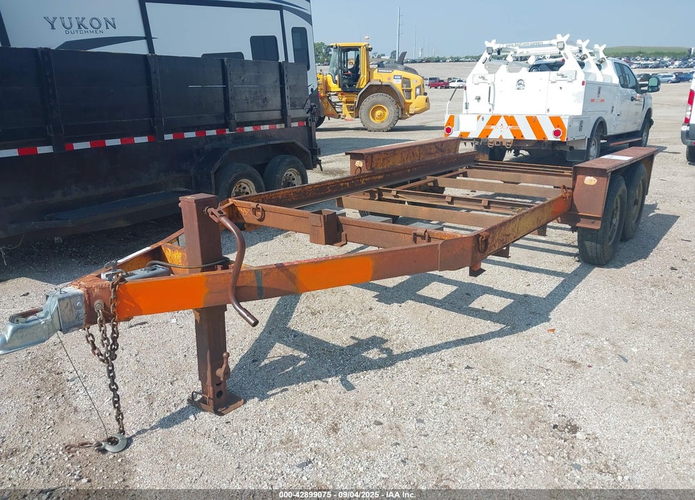 1987 DITCH WITCH TRAILER VIN: 16JF01420F1015351