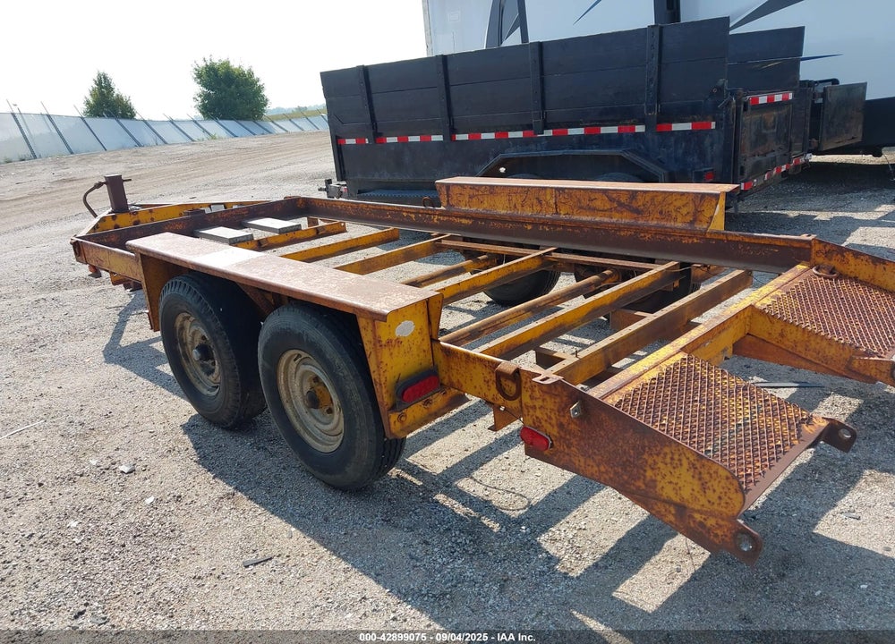 1987 DITCH WITCH TRAILER VIN: 16JF01420F1015351