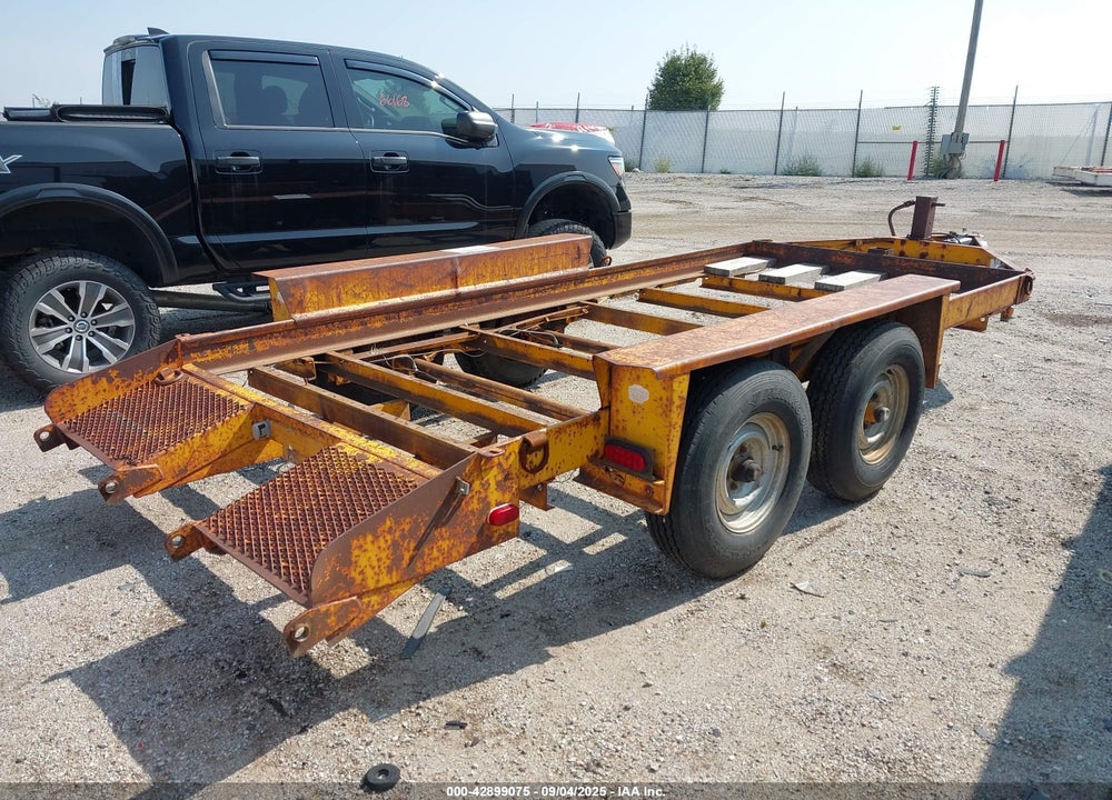 1987 DITCH WITCH TRAILER VIN: 16JF01420F1015351