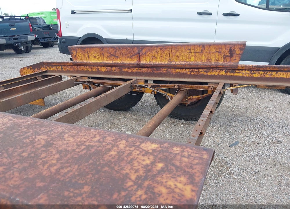 1987 DITCH WITCH TRAILER VIN: 16JF01420F1015351