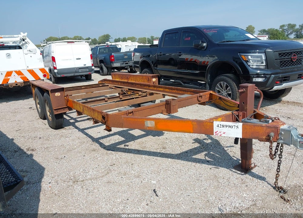 1987 DITCH WITCH TRAILER VIN: 16JF01420F1015351