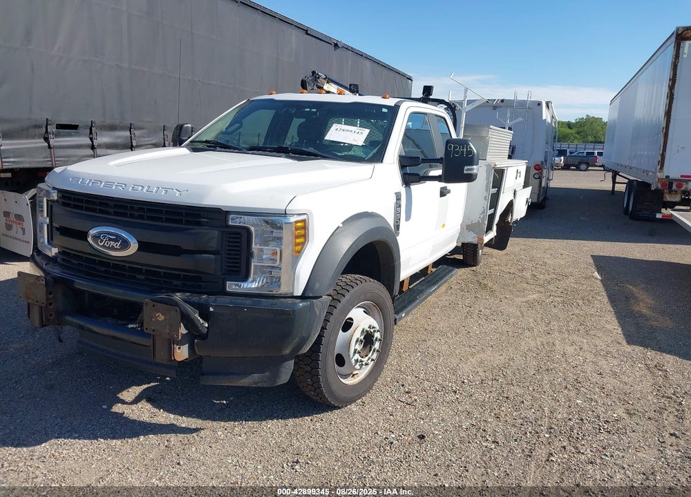2019 FORD F-550 CHASSIS XL VIN: 1FD0X5HY7KEE29589