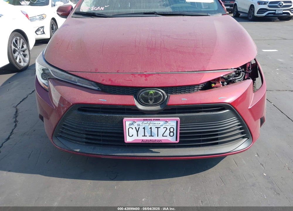2025 TOYOTA COROLLA VIN: 5YFB4MDE5SP291050