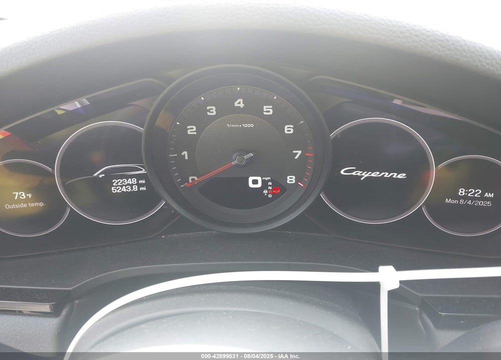 2022 PORSCHE CAYENNE PLATINUM EDITION VIN: WP1AA2AY4NDA06187